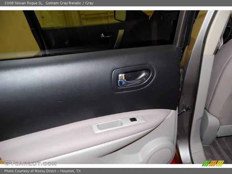 Gotham Gray Metallic / Gray 2008 Nissan Rogue SL