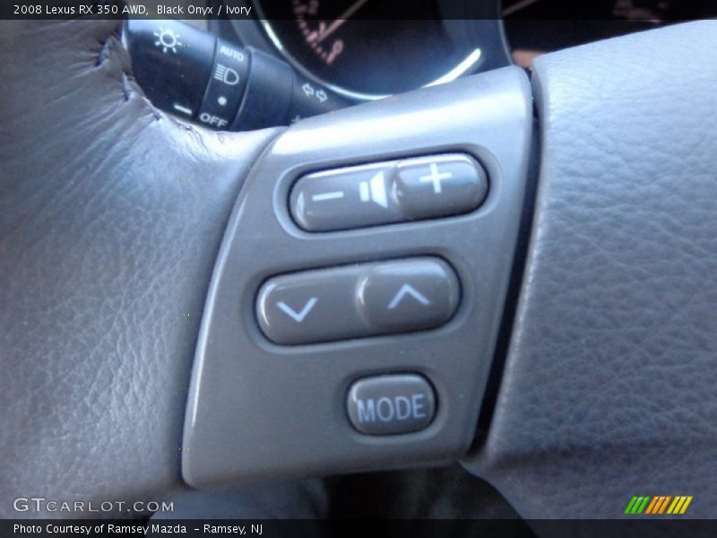 Black Onyx / Ivory 2008 Lexus RX 350 AWD