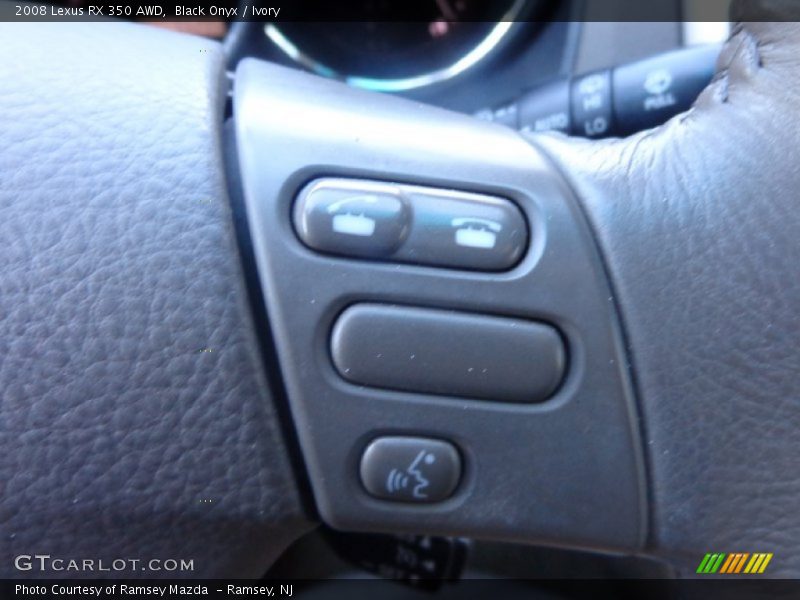 Black Onyx / Ivory 2008 Lexus RX 350 AWD