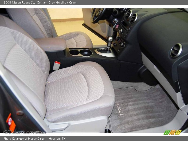 Gotham Gray Metallic / Gray 2008 Nissan Rogue SL