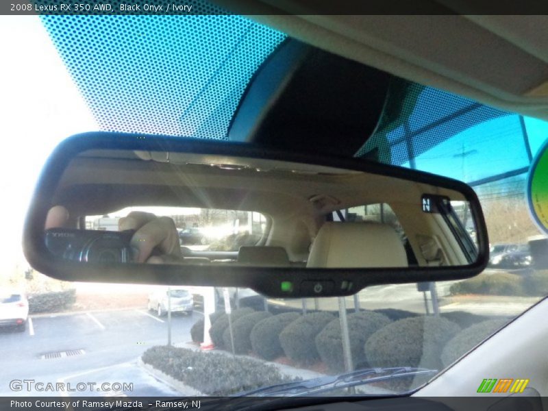 Black Onyx / Ivory 2008 Lexus RX 350 AWD