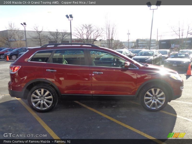 Copper Red Mica / Sand 2008 Mazda CX-9 Grand Touring AWD