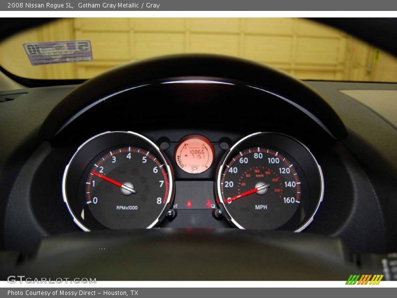 Gotham Gray Metallic / Gray 2008 Nissan Rogue SL