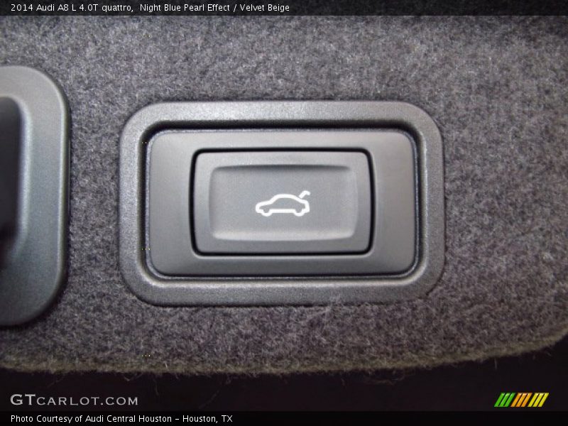 Night Blue Pearl Effect / Velvet Beige 2014 Audi A8 L 4.0T quattro