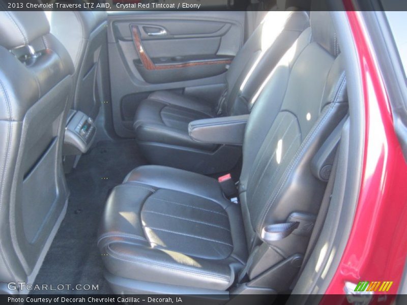 Crystal Red Tintcoat / Ebony 2013 Chevrolet Traverse LTZ AWD