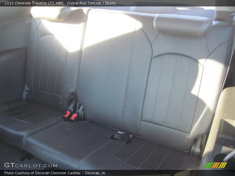 Crystal Red Tintcoat / Ebony 2013 Chevrolet Traverse LTZ AWD