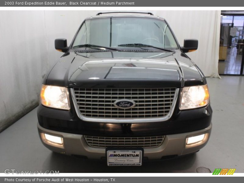 Black Clearcoat / Medium Parchment 2003 Ford Expedition Eddie Bauer
