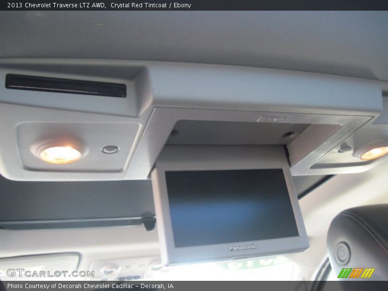Crystal Red Tintcoat / Ebony 2013 Chevrolet Traverse LTZ AWD