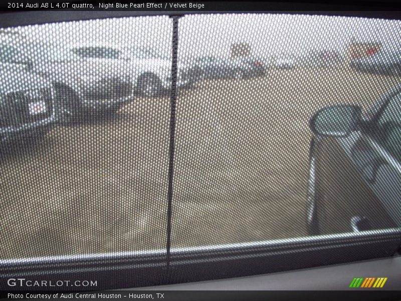 Night Blue Pearl Effect / Velvet Beige 2014 Audi A8 L 4.0T quattro