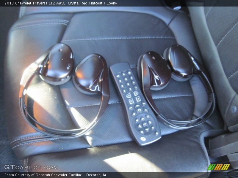 Crystal Red Tintcoat / Ebony 2013 Chevrolet Traverse LTZ AWD