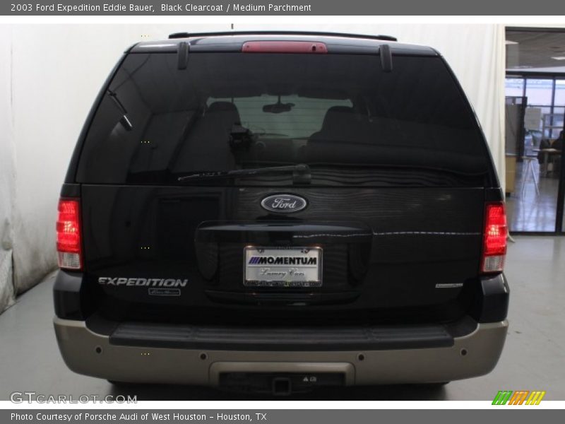 Black Clearcoat / Medium Parchment 2003 Ford Expedition Eddie Bauer