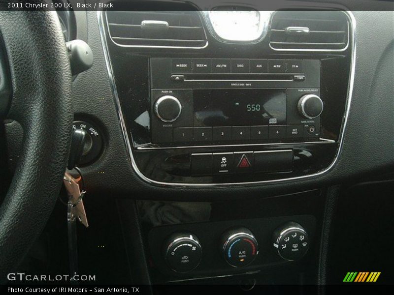 Black / Black 2011 Chrysler 200 LX