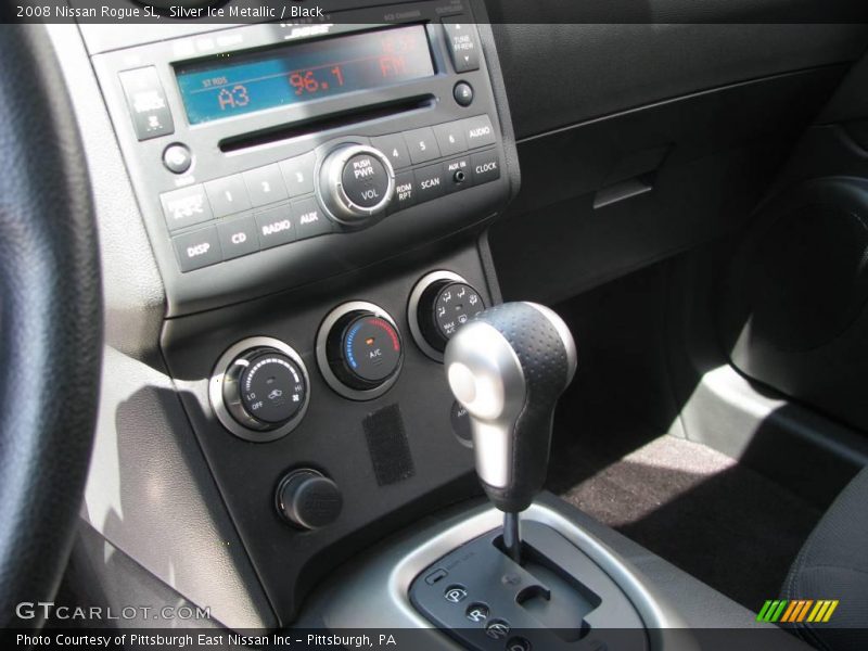 Silver Ice Metallic / Black 2008 Nissan Rogue SL