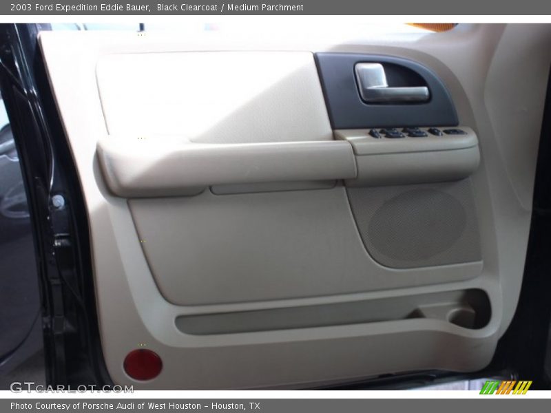 Black Clearcoat / Medium Parchment 2003 Ford Expedition Eddie Bauer