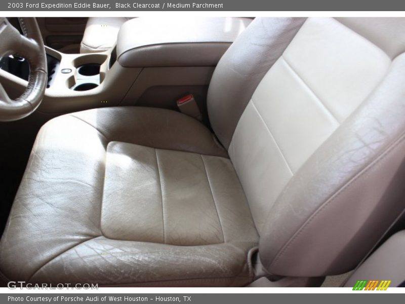 Black Clearcoat / Medium Parchment 2003 Ford Expedition Eddie Bauer