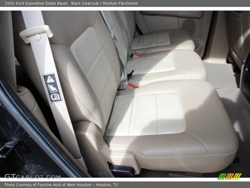 Black Clearcoat / Medium Parchment 2003 Ford Expedition Eddie Bauer
