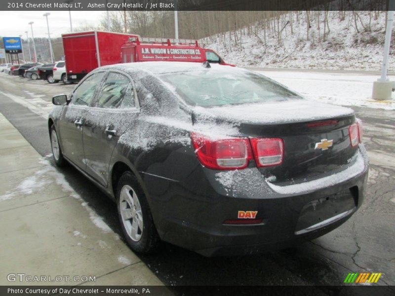 Ashen Gray Metallic / Jet Black 2014 Chevrolet Malibu LT