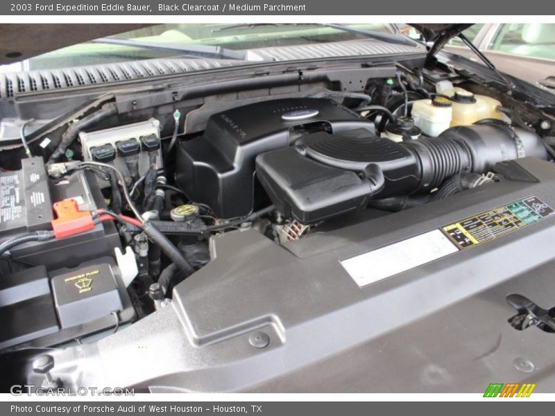 Black Clearcoat / Medium Parchment 2003 Ford Expedition Eddie Bauer