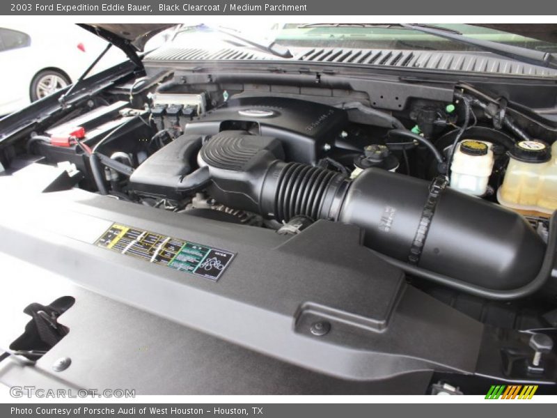 Black Clearcoat / Medium Parchment 2003 Ford Expedition Eddie Bauer