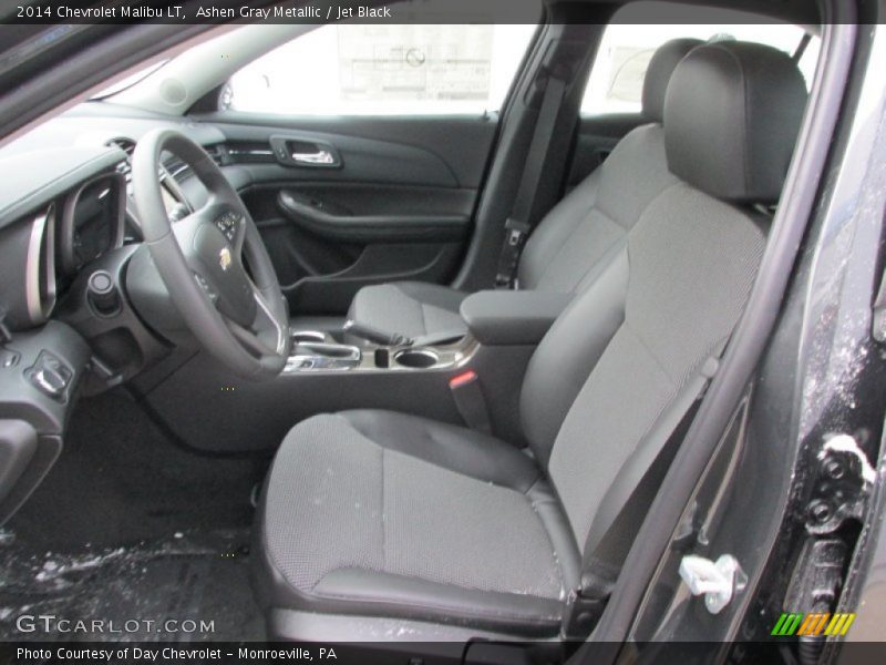 Ashen Gray Metallic / Jet Black 2014 Chevrolet Malibu LT