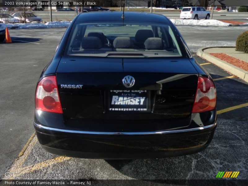 Black / Black 2003 Volkswagen Passat GLS Sedan