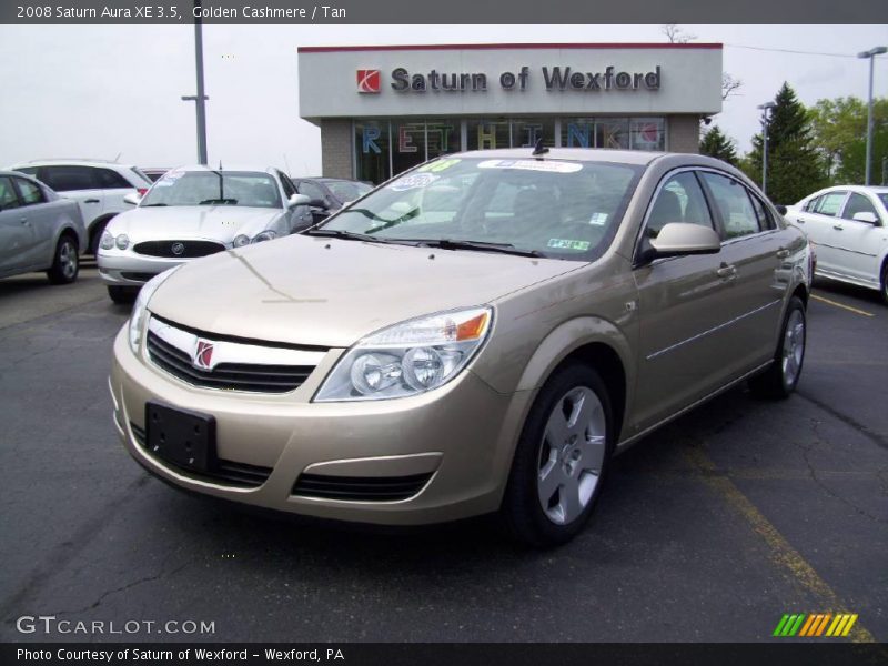 Golden Cashmere / Tan 2008 Saturn Aura XE 3.5