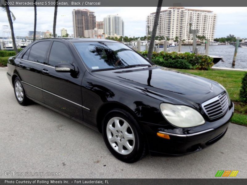 Black / Charcoal 2002 Mercedes-Benz S 500 Sedan