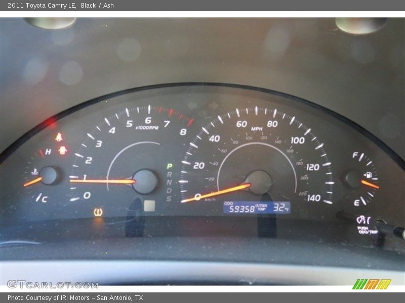 Black / Ash 2011 Toyota Camry LE