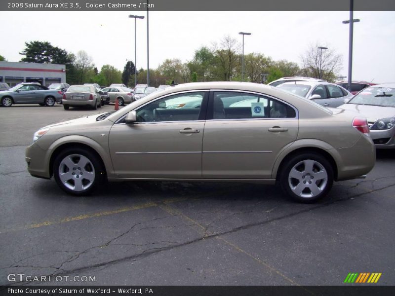 Golden Cashmere / Tan 2008 Saturn Aura XE 3.5