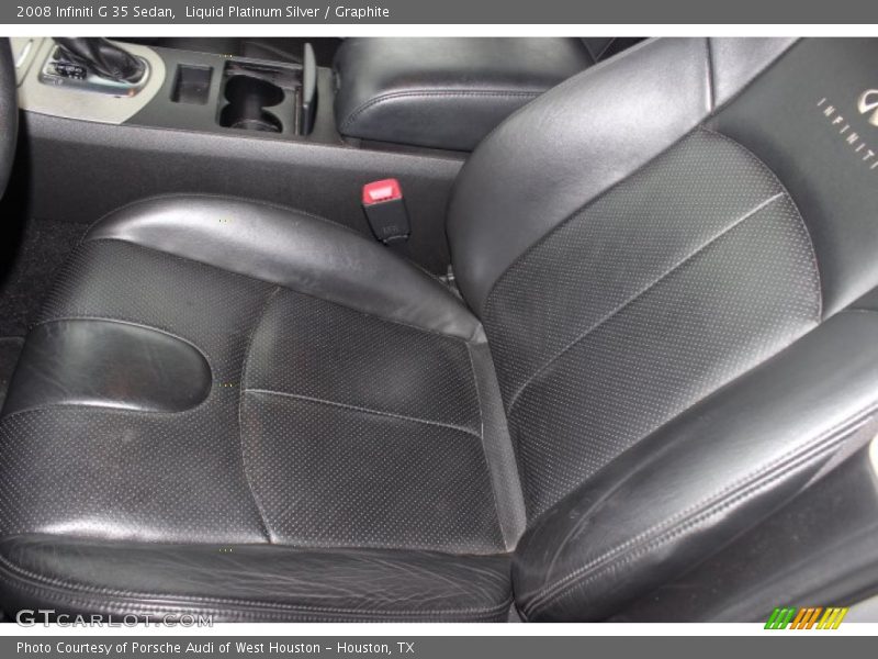 Liquid Platinum Silver / Graphite 2008 Infiniti G 35 Sedan