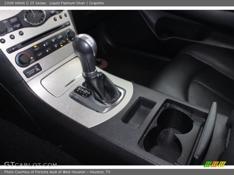 Liquid Platinum Silver / Graphite 2008 Infiniti G 35 Sedan