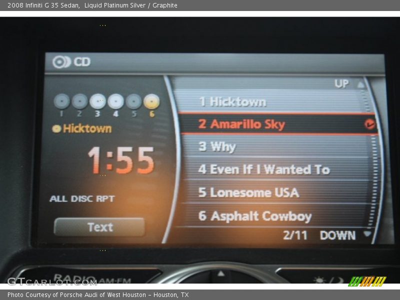 Liquid Platinum Silver / Graphite 2008 Infiniti G 35 Sedan