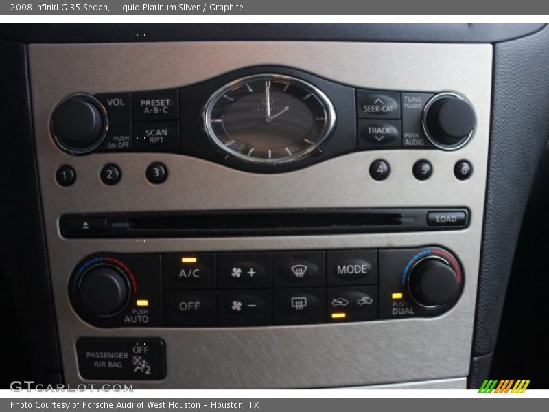 Liquid Platinum Silver / Graphite 2008 Infiniti G 35 Sedan