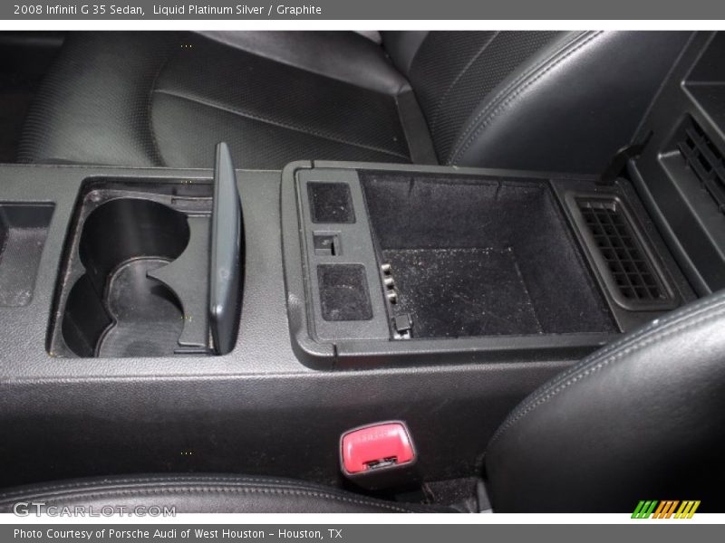 Liquid Platinum Silver / Graphite 2008 Infiniti G 35 Sedan