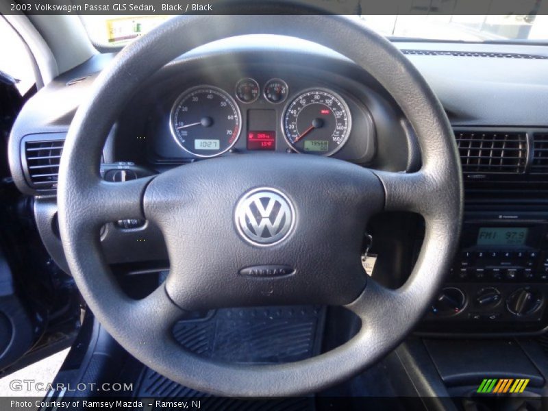 Black / Black 2003 Volkswagen Passat GLS Sedan