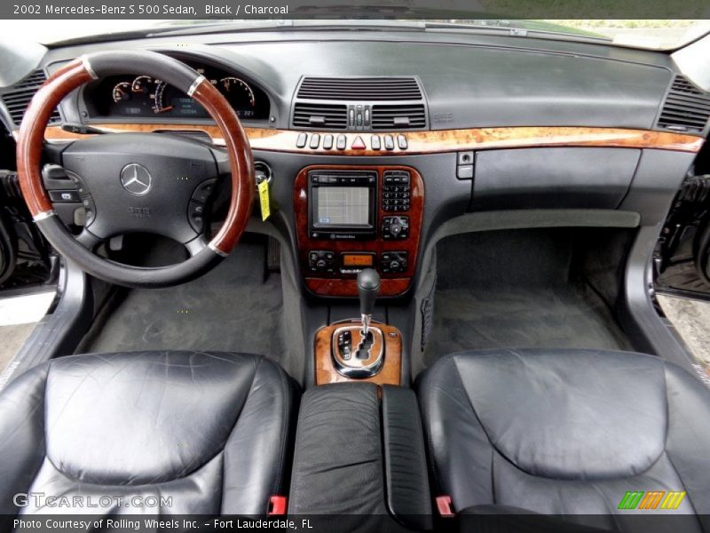 Black / Charcoal 2002 Mercedes-Benz S 500 Sedan