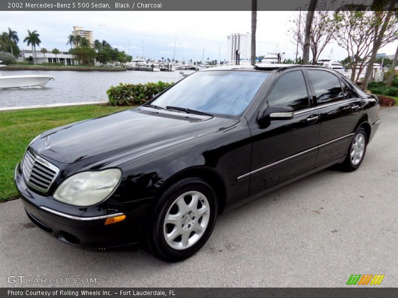Black / Charcoal 2002 Mercedes-Benz S 500 Sedan