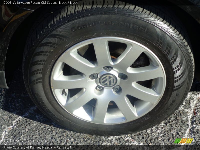 Black / Black 2003 Volkswagen Passat GLS Sedan