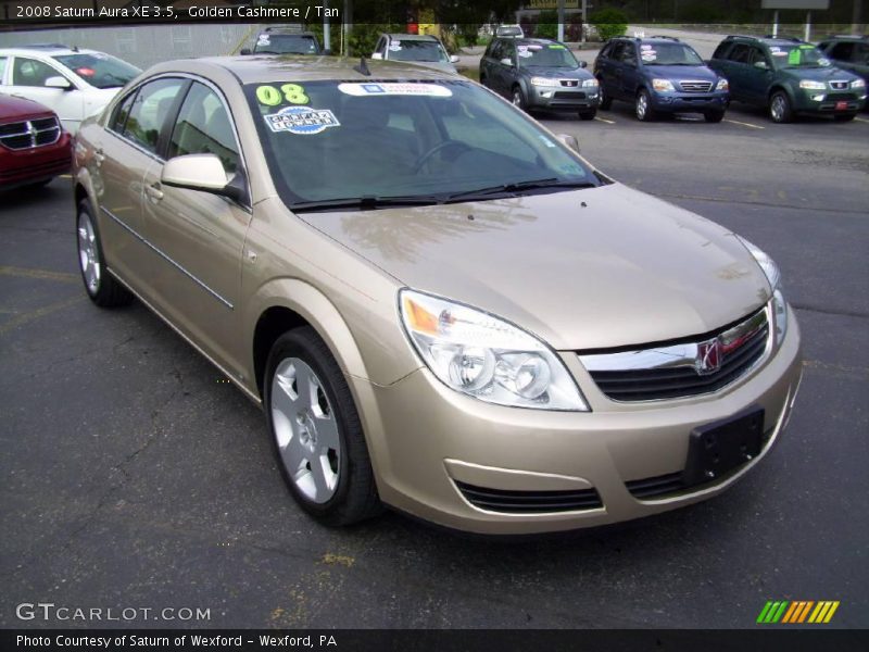 Golden Cashmere / Tan 2008 Saturn Aura XE 3.5