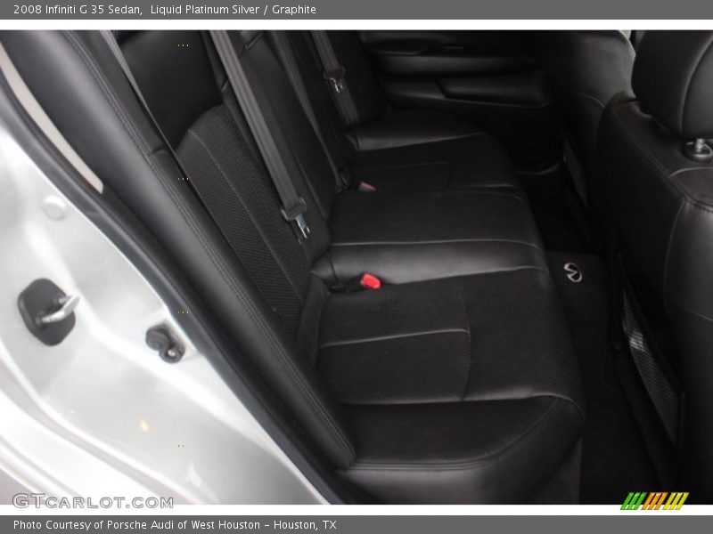 Liquid Platinum Silver / Graphite 2008 Infiniti G 35 Sedan