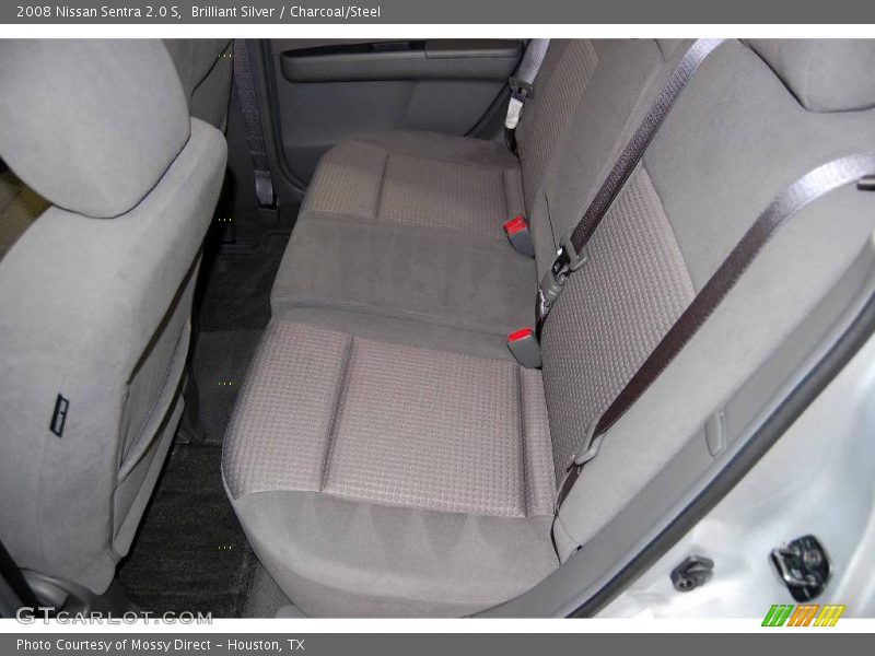 Brilliant Silver / Charcoal/Steel 2008 Nissan Sentra 2.0 S