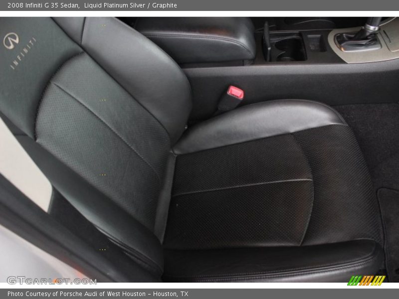 Liquid Platinum Silver / Graphite 2008 Infiniti G 35 Sedan