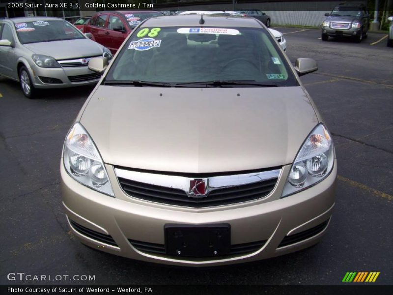 Golden Cashmere / Tan 2008 Saturn Aura XE 3.5