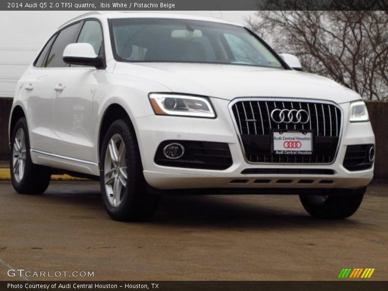 Ibis White / Pistachio Beige 2014 Audi Q5 2.0 TFSI quattro