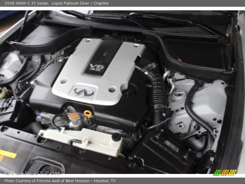 Liquid Platinum Silver / Graphite 2008 Infiniti G 35 Sedan