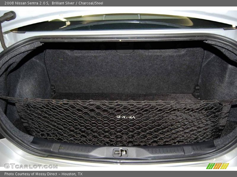 Brilliant Silver / Charcoal/Steel 2008 Nissan Sentra 2.0 S