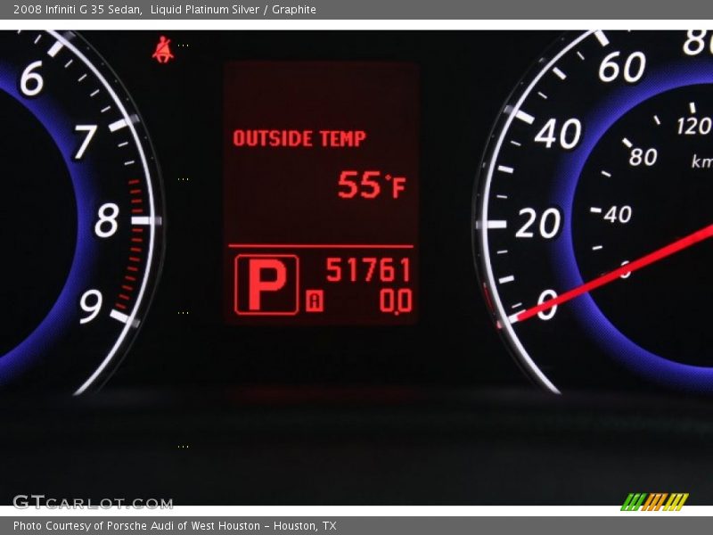 Liquid Platinum Silver / Graphite 2008 Infiniti G 35 Sedan