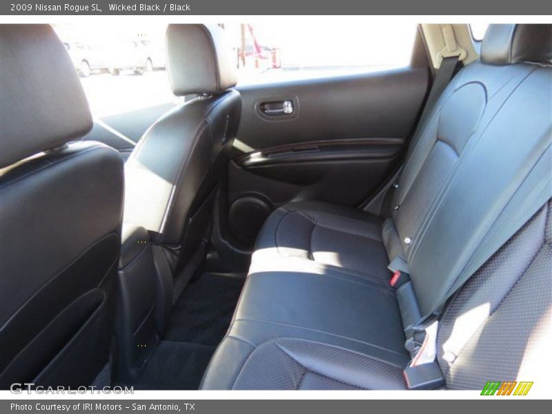 Wicked Black / Black 2009 Nissan Rogue SL