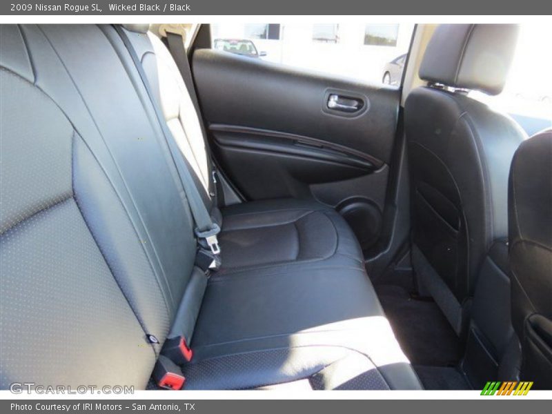 Wicked Black / Black 2009 Nissan Rogue SL