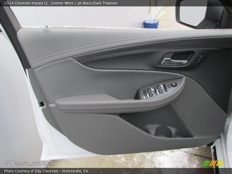 Summit White / Jet Black/Dark Titanium 2014 Chevrolet Impala LS